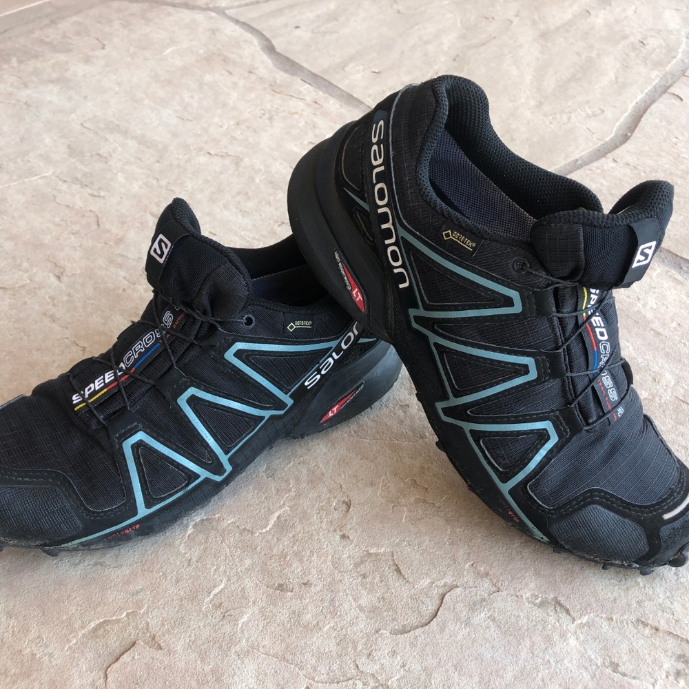 Salomon SPEEDCROSS 4 GTX Trail Running Shoes 8.5